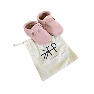 Freshly Picked Pink Suede Print Moccs